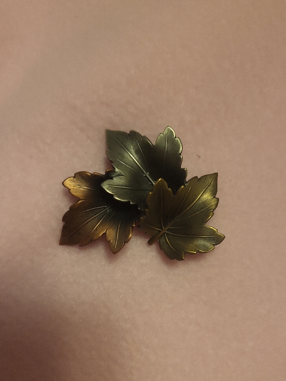 K&T Maple Leaf Brooch